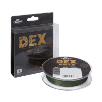 Šňůra Shock DEX Braid PE X8 Moss Green 150m