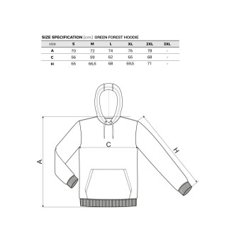 Bunda Carpstyle Brown Forest Hoodie