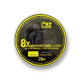 Šňůrka CatCare Cano Leader Hooklink x8 20m