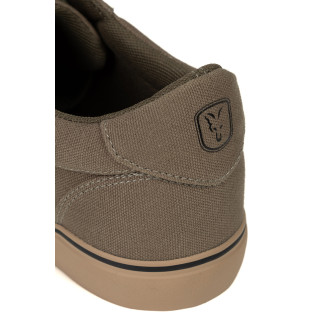 Fox Khaki Canvas Shoe