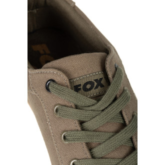 Fox Khaki Canvas Shoe