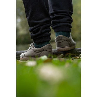 Fox Khaki Canvas Shoe