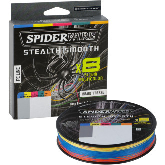Šňůra Spiderwire Stealth Smooth 8 Multicolor 300m