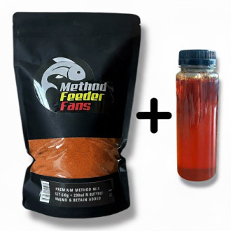 Method Mix Method Feeder Fans Premium 600g + 200ml Booster