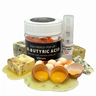 Pop Up + esence Method Feeder Fans Duo Energy 10mm 50ml + sprej esence 2ml