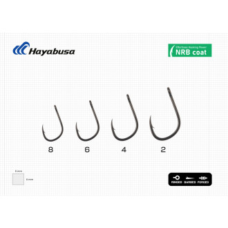 Hayabusa Teflonové Háčky K-1 NRB