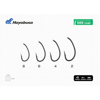 Hayabusa Teflonové Háčky Z-1 NRB