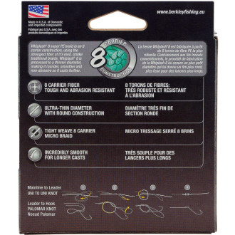 Šňůra Berkley Whiplash 8 Green 150m