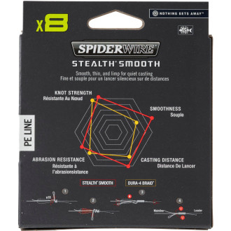 Šňůra Spiderwire Stealth Smooth 8 Multicolor 300m