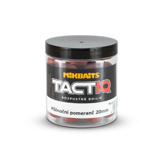 Mikbaits TactiQ rozpustné boilie 250ml Půlnoční pomeranč