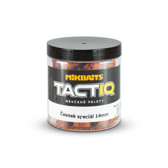 Mikbaits TactiQ měkčené pelety 250ml Česnek speciál