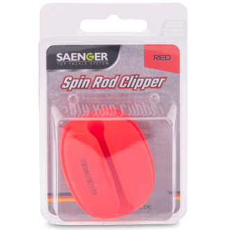 Saenger držák prutu Spin Rod Clipper Red 1ks