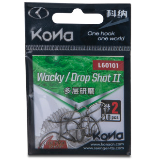 Iron Claw háček Kona Wacky/Dropshot II L60101 velikost 2, 10ks