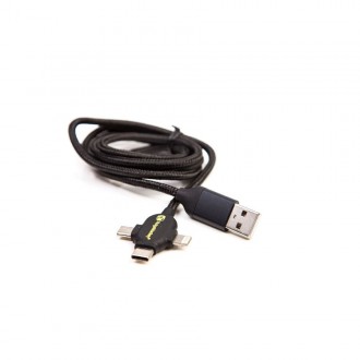 Napájecí kabel RidgeMonkey Vault USB-A to Multi Out Cable 1m