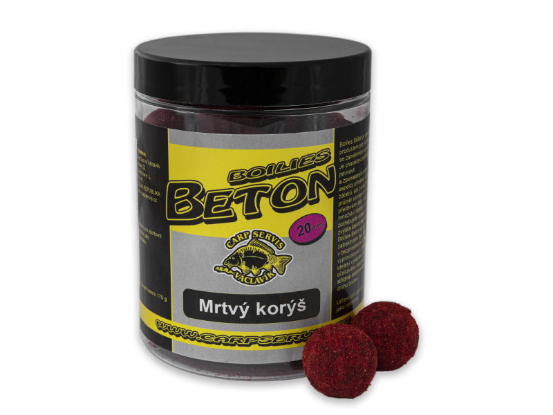 Boilie CSV Boss2 Beton Mrtvý korýš 170g