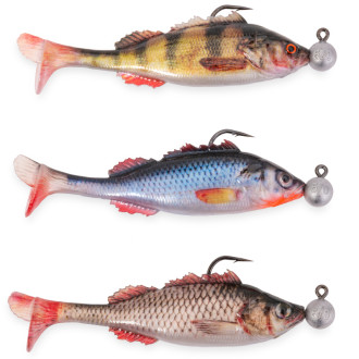 Iron Trout nástraha Real Shad Kit 11cm 10g velikost 5/0, MIX 2, 3ks