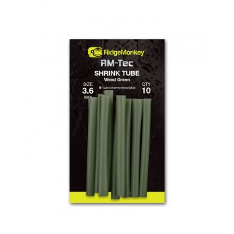 Smršťovací hadička RidgeMonkey RM-Tec Shrink Tube Weed Green 10ks