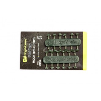 Stoper RidgeMonkey RM-Tec Hook Ring Stops 24ks