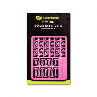 Zarážky RidgeMonkey RM-Tec Boilie Hair Extenders 60+12+12ks