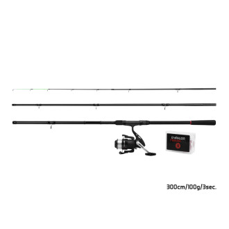 Feedrový set Delphin Yakuza 3,00m 100g 3díl