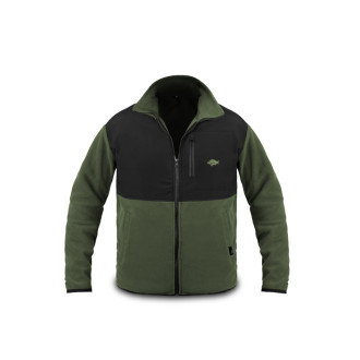 Flísová bunda na zip Delphin TWIN L