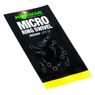 Obratlík s kroužkem Korda Micro Ring Swivel 10ks