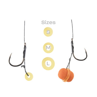 ZFISH Nástrahový Kroužek Micro Bait Bands 50ks