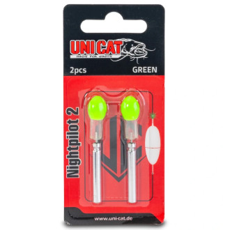Uni Cat světlo Night Pilot zelené 2ks