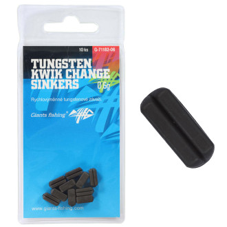 Rychlovýměnná těžítka Giants Fishing Tungsten Kwik Change Sinkers 10ks