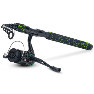 Saenger prut s navijákem Startec NG Travel Barsch/Zander 2,40m 15–40g