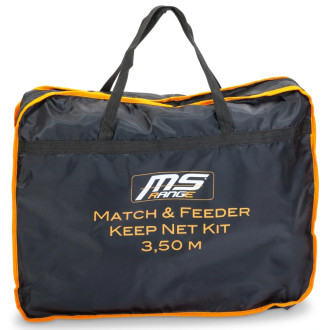 MS Range vezírek Match & Feeder Keepnet Kit 400cm