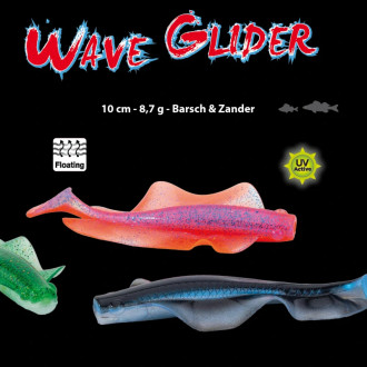 Iron Claw nástraha Wave Glider 7cm 3,7g RWF blistr 6ks
