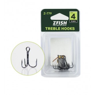 Trojháčky Zfish Treble Hooks Z-779