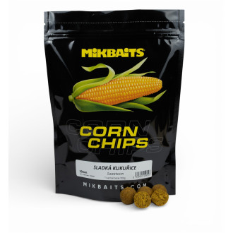 Boilie Mikbaits Corn Chips Sladká kukuřice 300g
