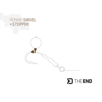 Set Delphin TheEND Ronnie Obratlík + Stopper 10+20ks