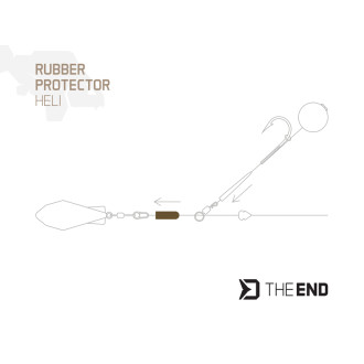 Nárazová hadička Delphin TheEND Heli Protect 6x25mm 10ks