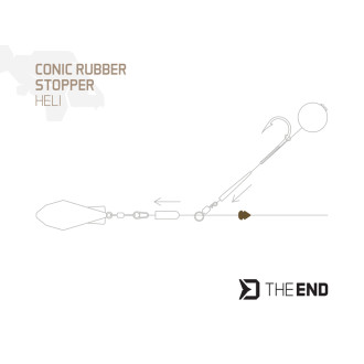 Nárazová korálek Delphin The End Heli Stopper 15ks