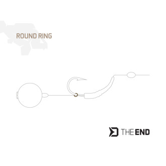 Kroužek na montáže Delphin TheEND Ring 3.1mm 30ks