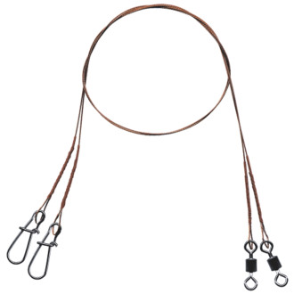 Ocelové lanko pro lov dravců Mistrall 7x7 2ks