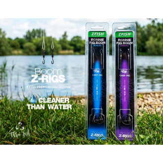 Zatavený návazec Zfish Ronnie Rig Boom 18cm 30lbs