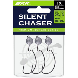 Jigová hlavička BKK Silent Chaser 1X EWG Round Head vel. 4/0