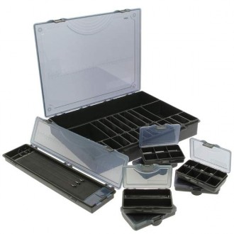 Organizér NGT Deluxe Storage Box 7+1 Black