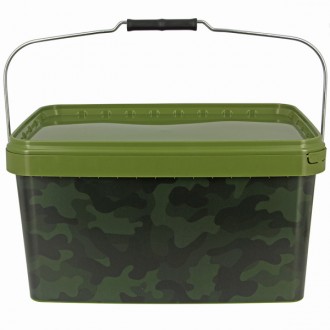 Kbelík NGT Square Camo Bucket