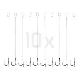 Feederový návazec Delphin Fluoro Sting 8cm 10ks