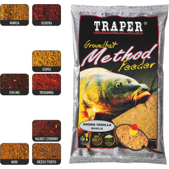 Vnadící směs Traper Groundbait Method Feeder 0,75kg