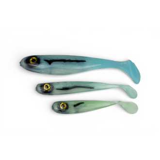 YACCUZA HAND MADE nástrahy - KILLER AIRBRUSH Blue/Silver Ghost