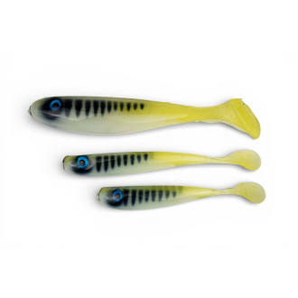 YACCUZA HAND MADE nástrahy - KILLER AIRBRUSH Yellow/White Tiger