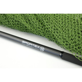 Kaprařský podběrák SPORTEX s pogumovanou síťkou 42" olivový