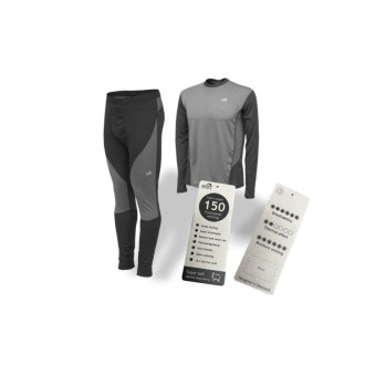 Geoff Anderson WizWool 150 pulover + termokalhoty šedé