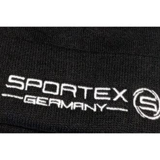 Rybářská čepice Sportex s logem černá
